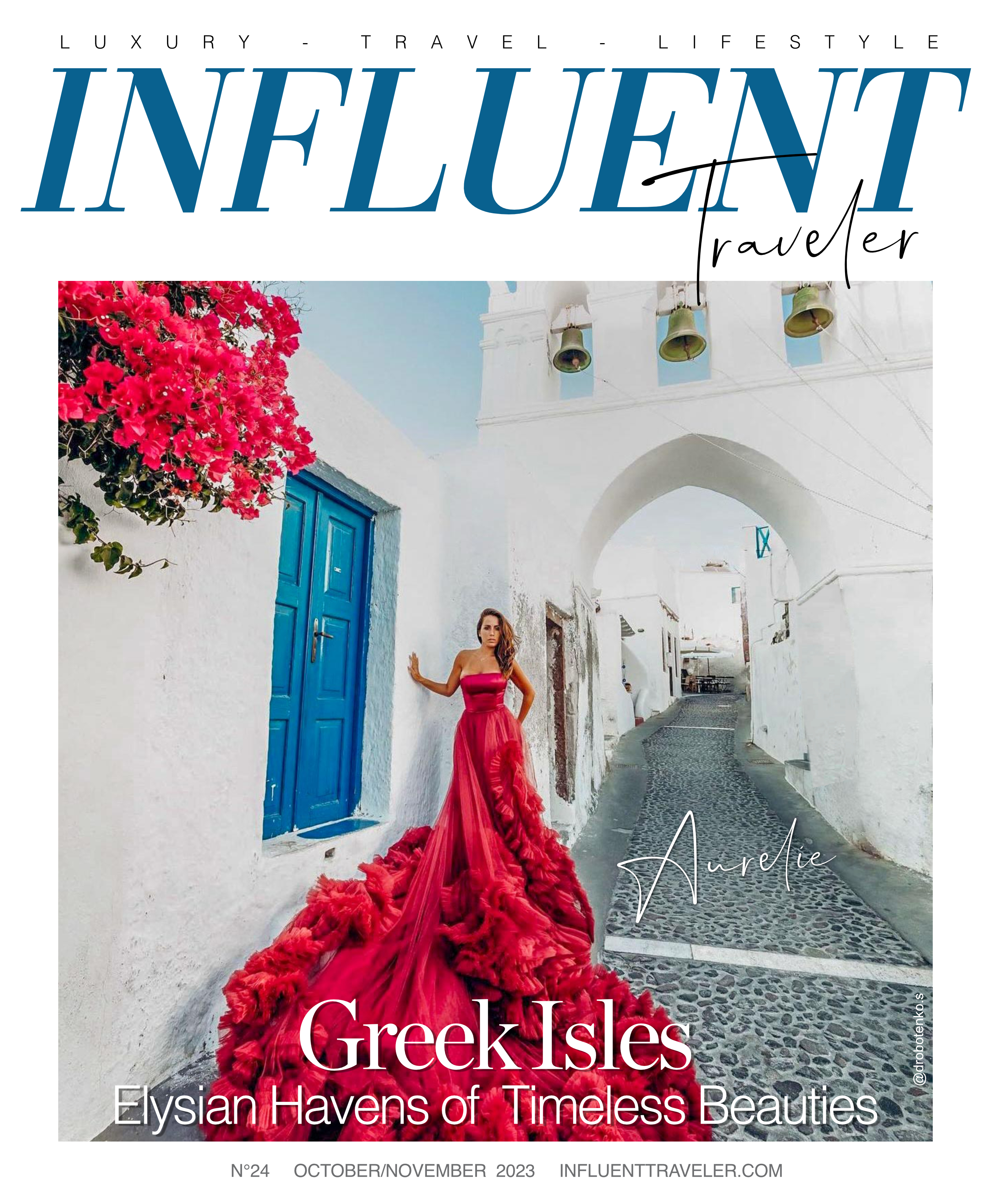 Influent Traveler Magazine Issue 24 - Greece with Aurelie